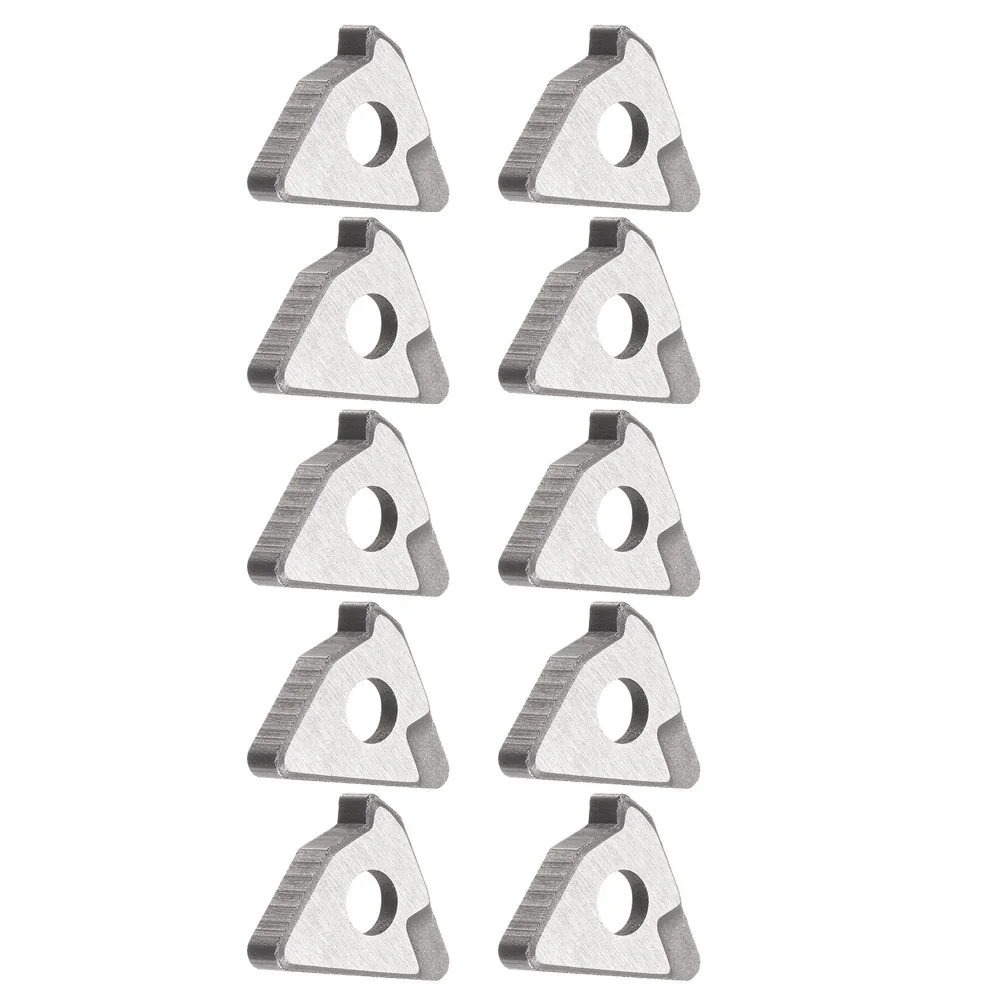 Cale de filetage pour usinage CNC, coupe efficace, gestion 02/10/2018, matériau haute résistance, 14.7mm x 13.6mm x 3.2mm