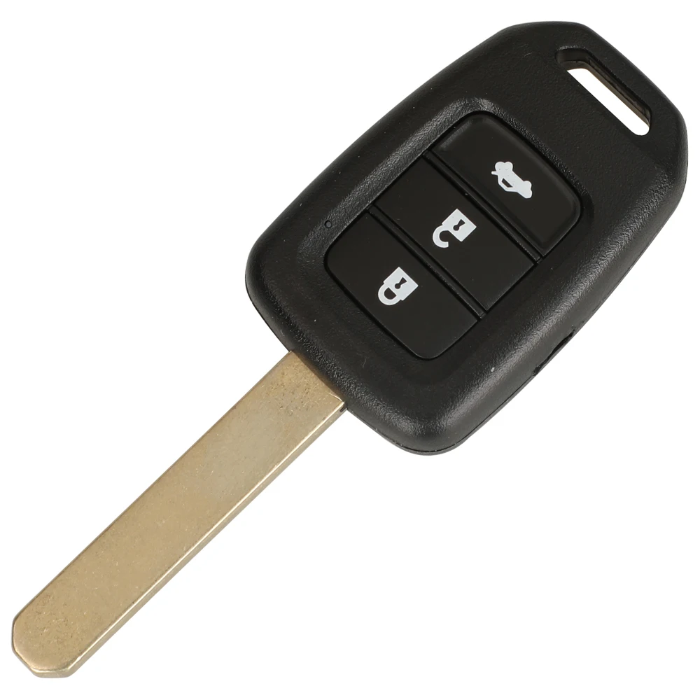 jingyuqin 10PS Car Key Fob 313.8/433Mhz ID47 Chip Remote Key Fob For Honda Accord 2013 2014 2015 2016 2017 MLBHLIK6-1T/1TA