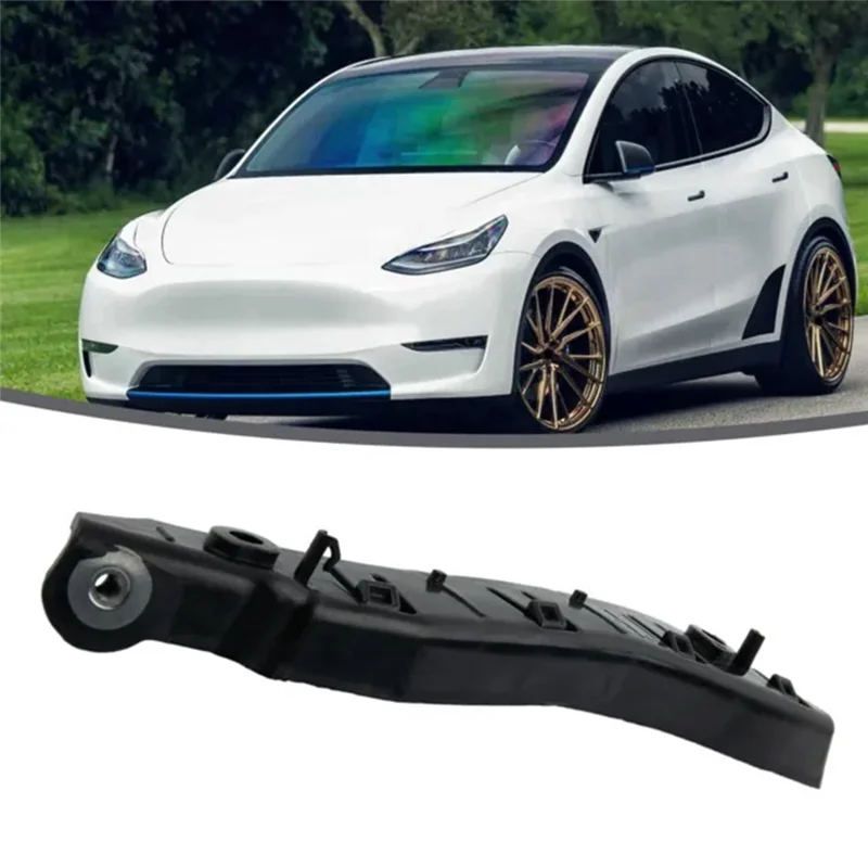 

1 шт. левый передний бампер, фиксированный кронштейн для Tesla Model Y 1493770-00-B, внешние детали Tesla