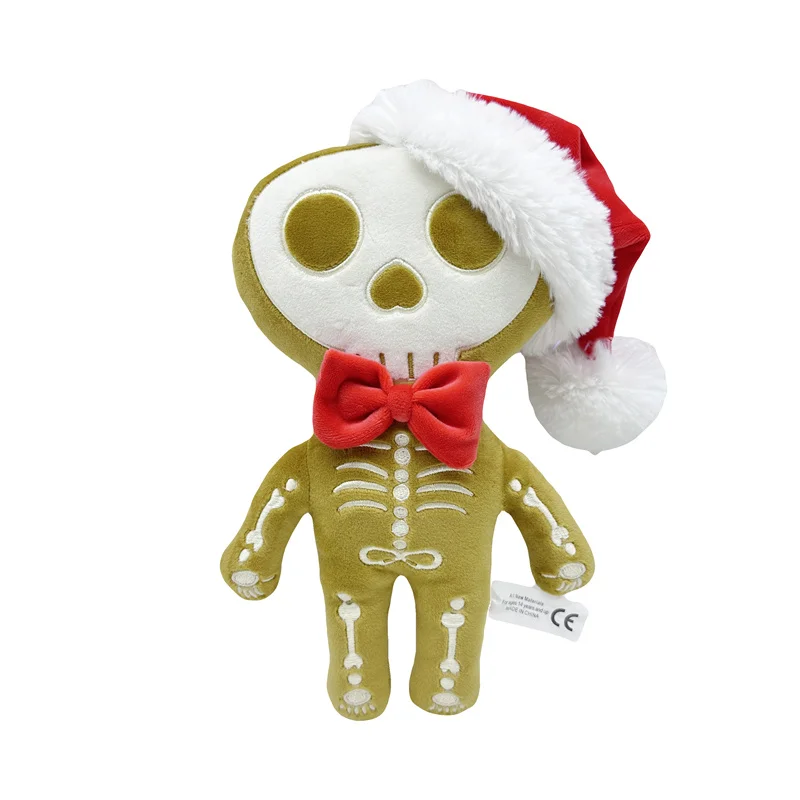 

Zombie Skeleton Plush Halloween Christmas Gingerbread Skeleton Man High Quality Cartoon Doll Festival Atmosphere Decoration Gift