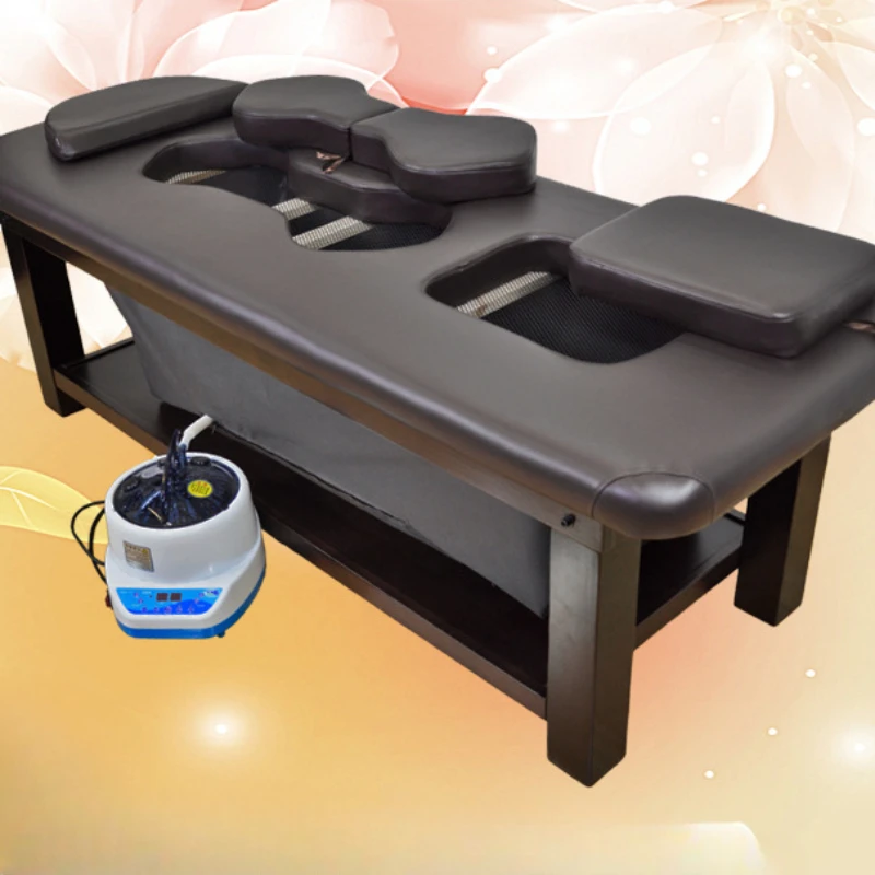 Mesa de massagem para massagem facial, Mesa de massagem para beleza, Limpeza do ouvido, Massageador de tatuagem, Mobiliário Comercial, Lash Special, ZT50MT