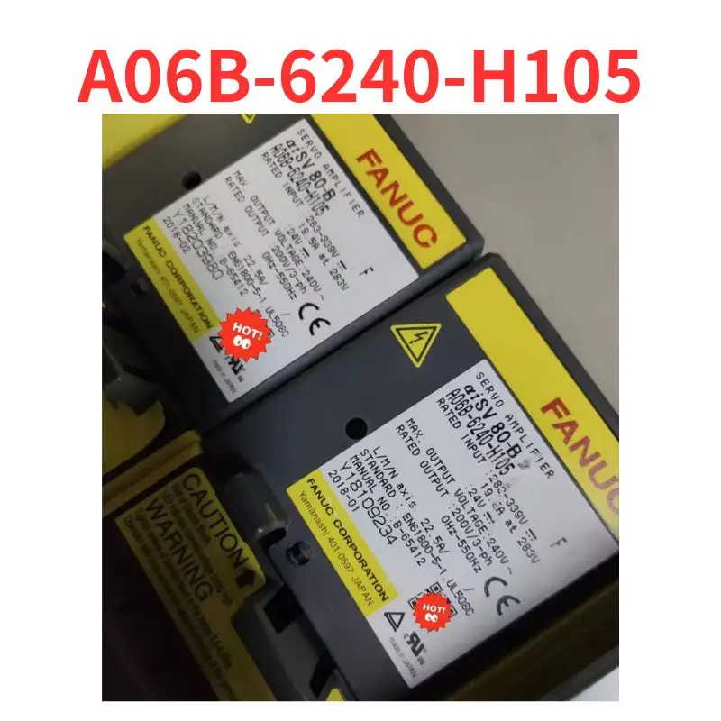 Second-hand    A06B-6240-H105    Drive    test  OK     Fast Shipping