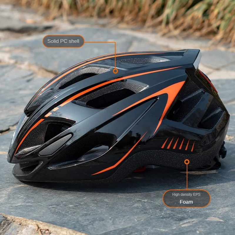 Road Bike Riding Helmet Mountain Bike Electric Scooter Safety Cap For Man And Women Integrated Breathable Outdoor Sports MTB