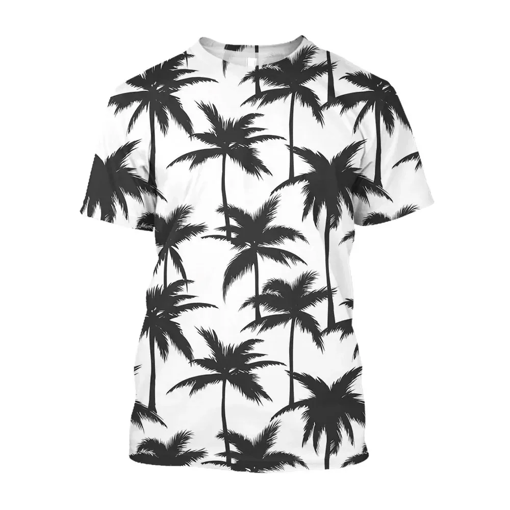 Hawaiian-style Men's Printed Casual Wear, a Trendy Summer Fashion Trend, Loose and Comfortable