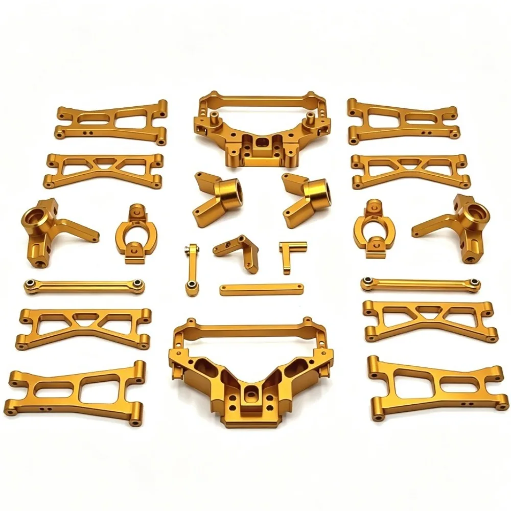 RC Car Metal Upgrade Kit Shock Absorber Mount Body Shell Post Turnbuckles For HS 14331 14332 14421 14422 14431 14432 JJRC C8802