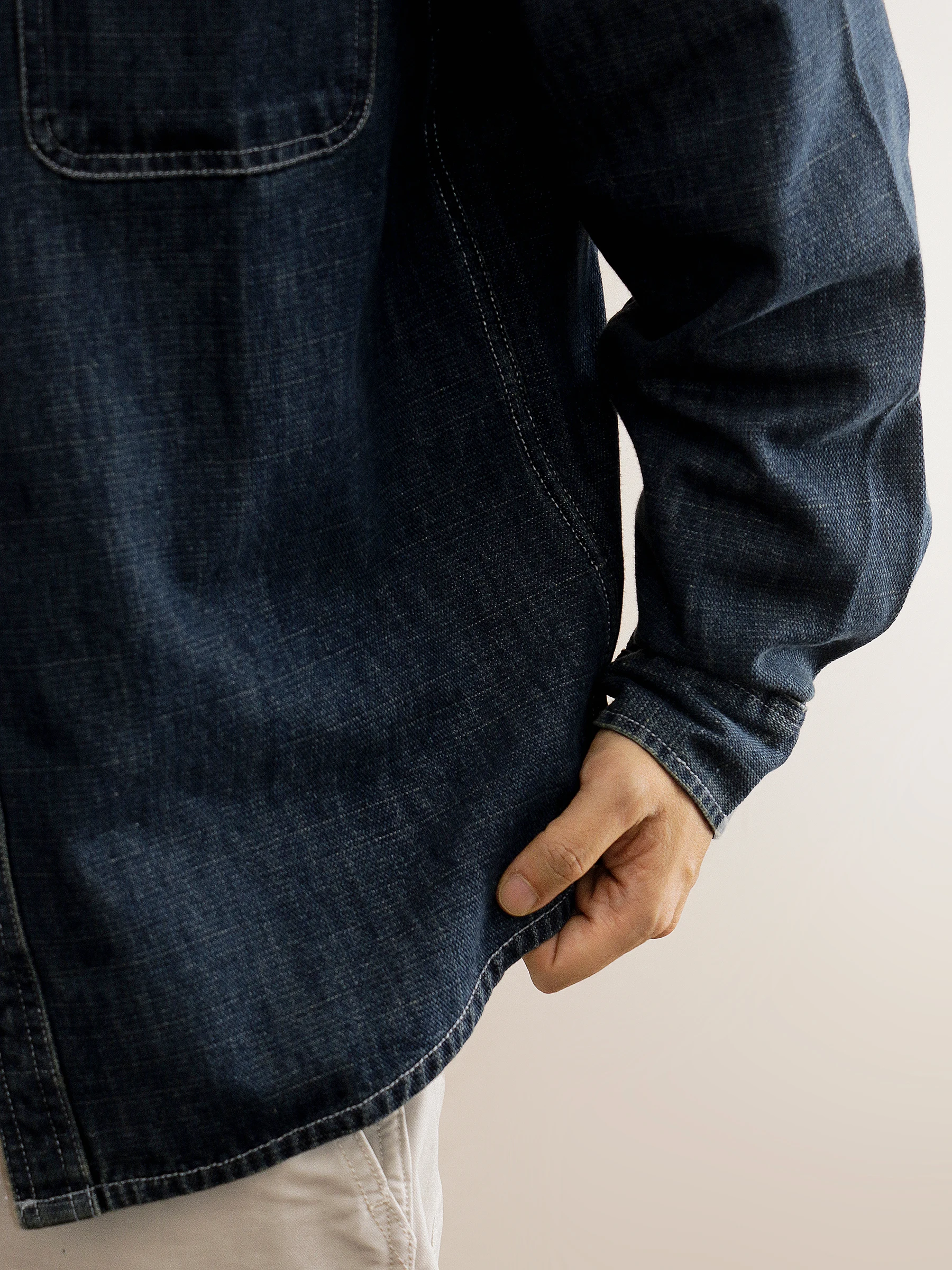 メンズ 日本製 ヴィンテージ 高品質 デニムシャツ ヘビーウェイト ウォッシュドブルー オーバーサイズ カジュアル 長袖 ワークウェア ストリートウェア トレンド