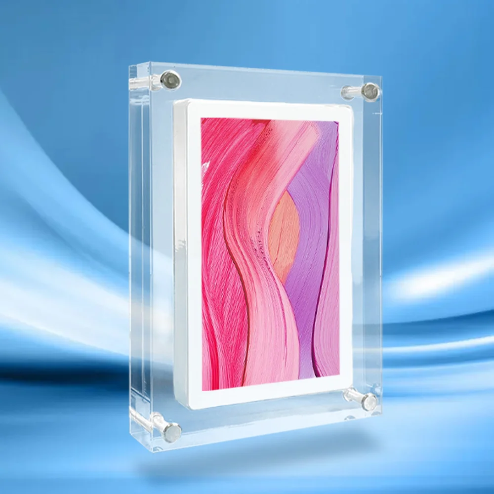 5/7 Inch Acrylic Digital Photo Frame with 1000mAh Battery 4