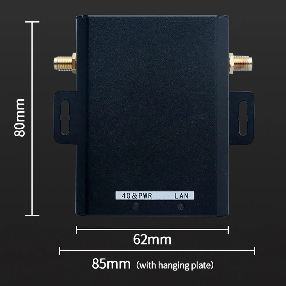 H927 4G LTE Router Industrial Grade 4G LTE SIM Card Router 150Mbps with External Antenna Support 16 WiFi Users for Outdoor