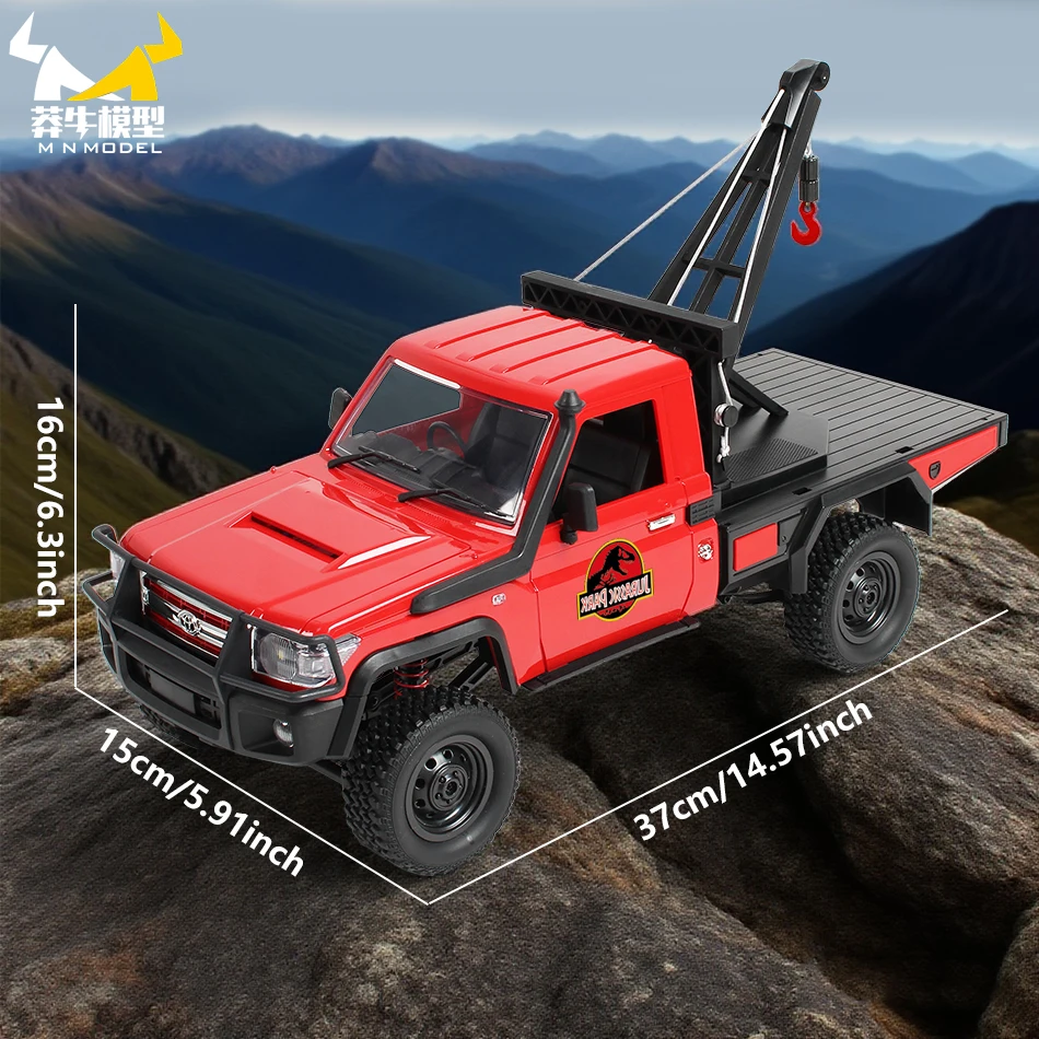 MN نموذج 1/12 4X4 RC ديناصور على الطرق الوعرة جولة مركبة جميع التضاريس الإنقاذ سيارة تسلق شاحنة SUV لاقط الصخور الزاحف لعبة للكبار