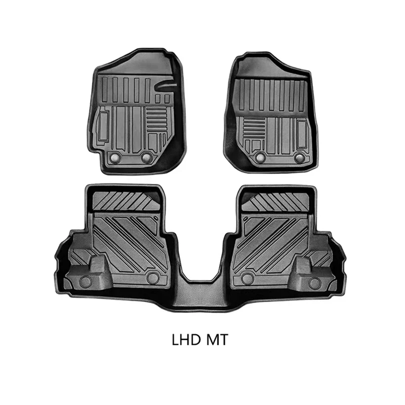 3D TPE LHD RHD Floor Car Mat For Suzuki Jimny 2019-2022 JB74 64 Car Foot Pad Black Floor Liner Surrounded Carpet 4x4 Accessories