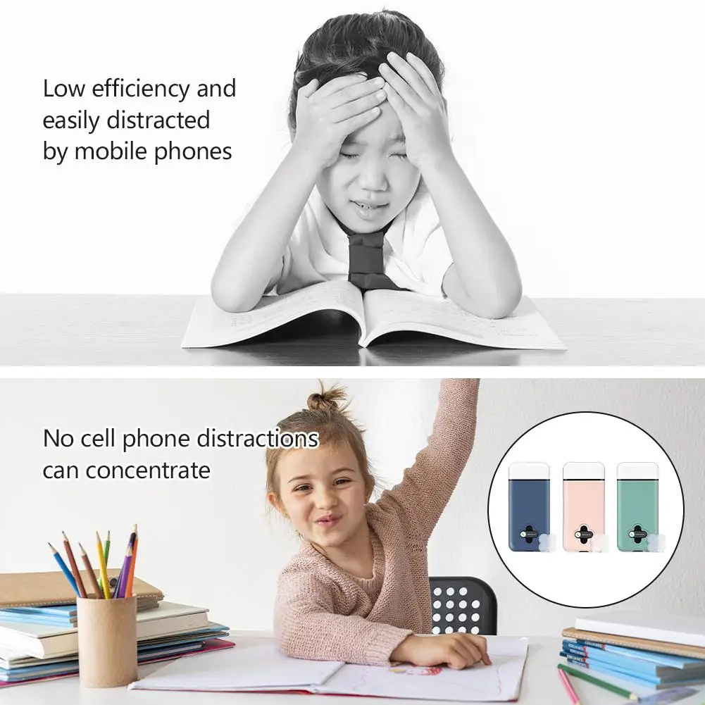 Cell Phone Lock Box With Timer For IPhone And Android Self-Discipline Box Exam Student Internet Addiction Home Decoration Lock