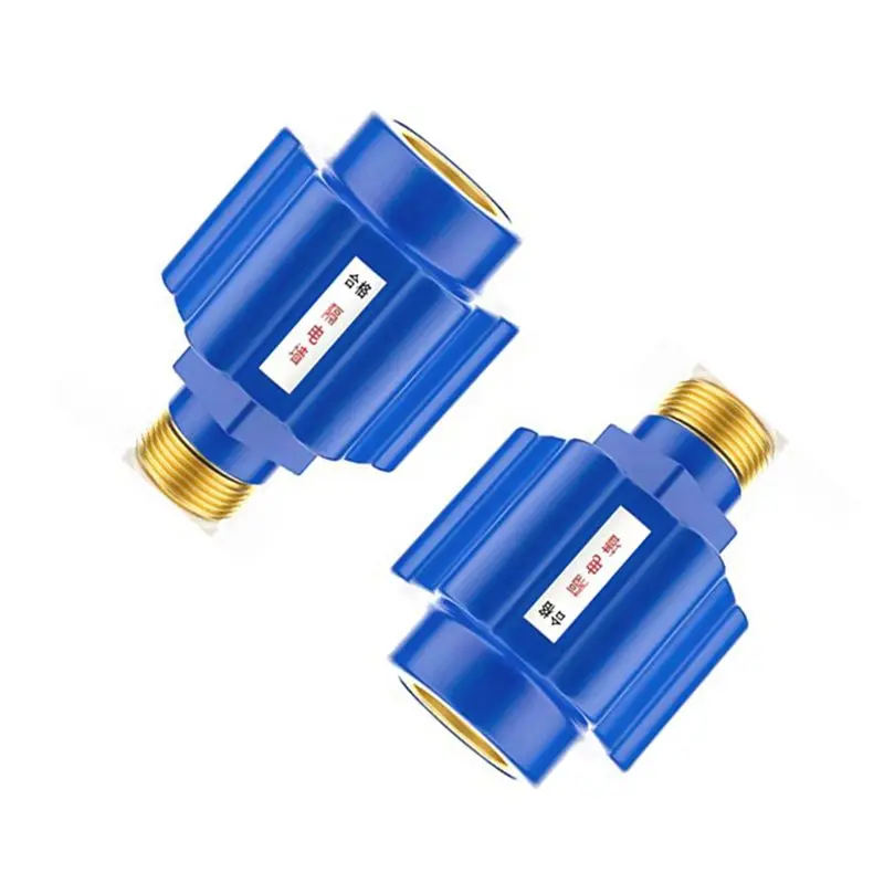 [NEW!A65Z】 8Pcs [Copper-Colored Aluminum Teeth] Electric Water Heater Anti-Electric Wall Household Water Heater Fittings