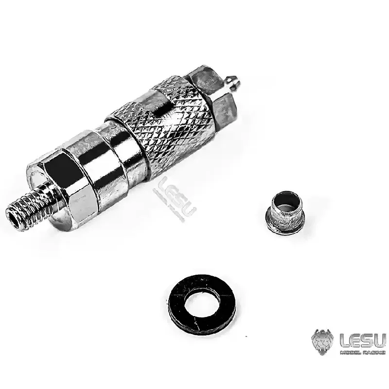 RC 1/14 LESU Metall-Schnellverschluss-Adapter für Hydraulik 2x1mm/ 2,5x1,5mm Ersatzteile für SCANIA LKW DIY-Teile – Detail 6