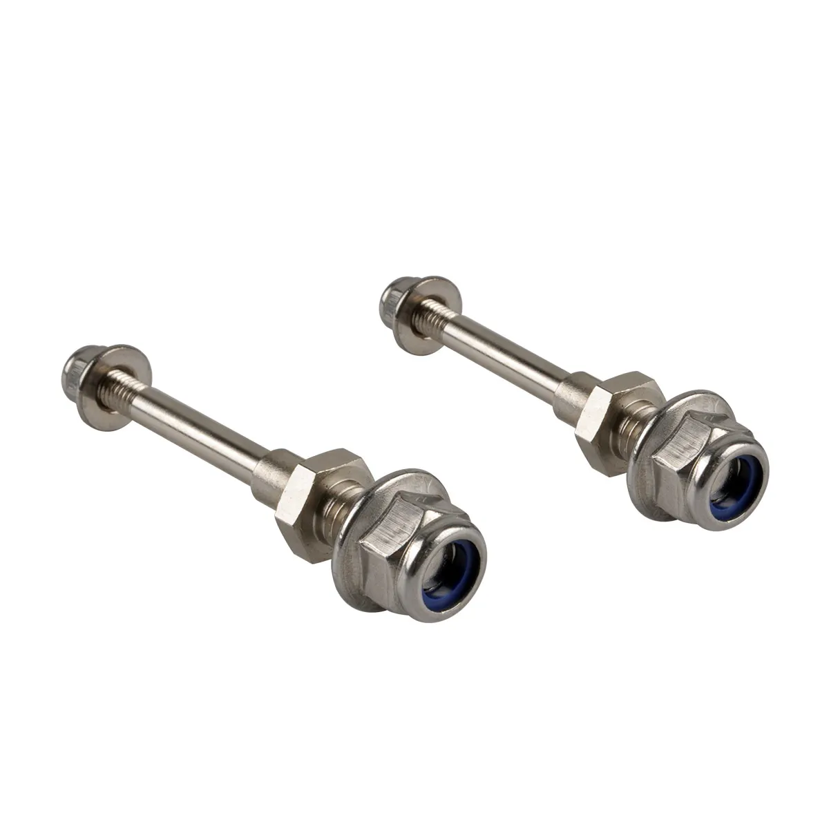 1 jeu d'essieux de roue, arbre en acier avec écrous d'arrêt, diamètre 4/5/6/MM, ensemble de train d'atterrissage, filetage M6/M8/M10, pièces de rechange pour modèle d'avion RC