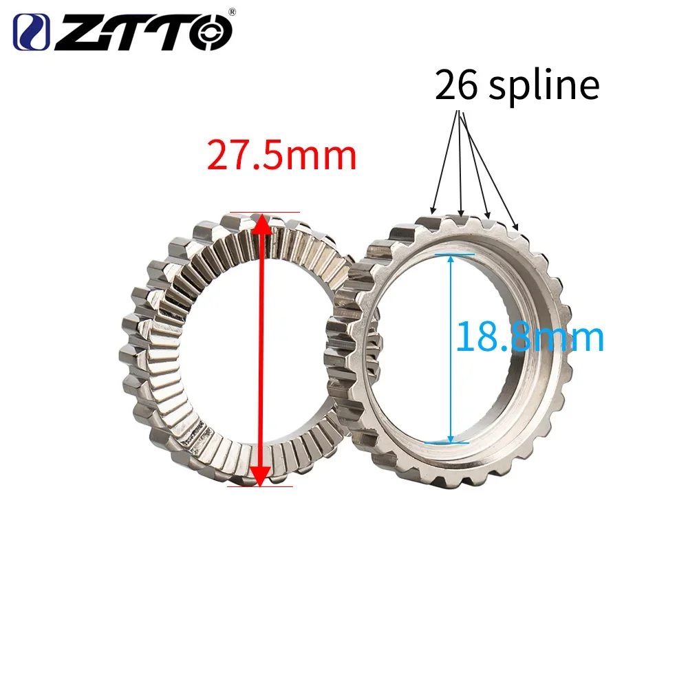 ZTTO Bicycle Hub Star Ratchet 18T 36T 54T 60T Ring Upgrade Service Kit 54 Teeth High Engagement MTB Road Bike Gear 350 240 Part