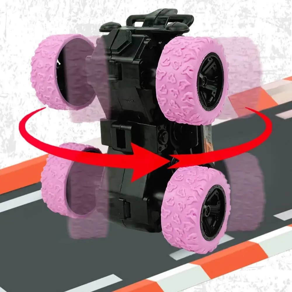 Pull Back Four-wheel Drive Stunt Car Rotated With 360° Inertial Rotation Stunt Off-road Vehicle 9 Styles ABS Material