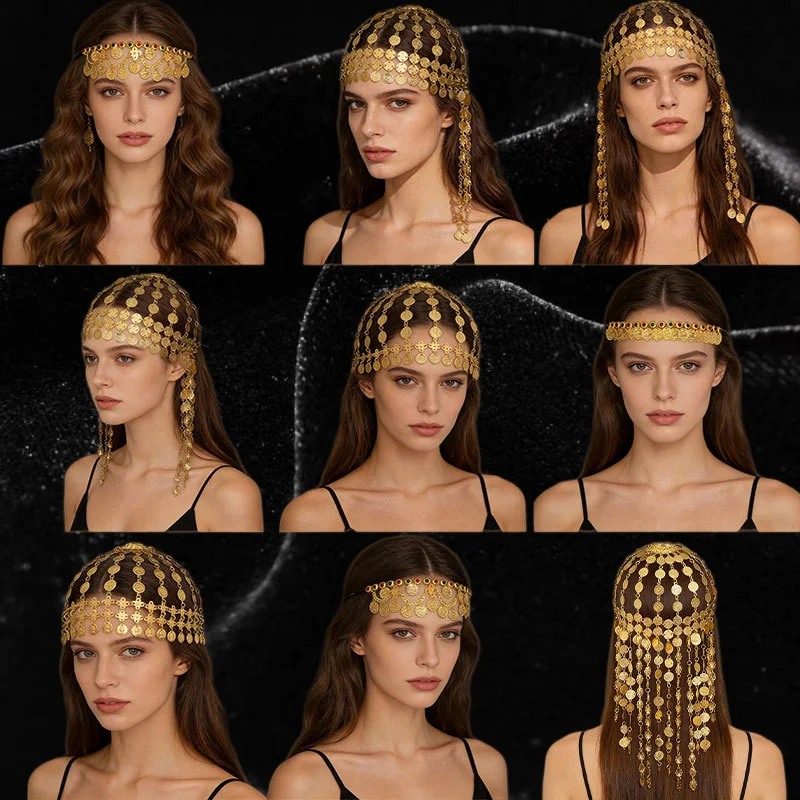 Ethnic Fashion Co In - Nuova Catena per la Fronte in