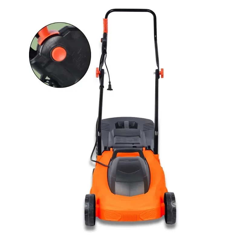 1300W power supply household 3 position height control, wired lawn mower