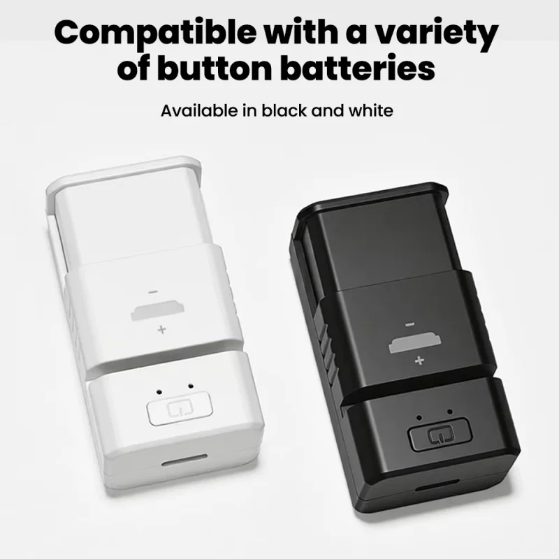 Type-C Charger for LIR2032 LIR2450 Button Cells Universal Single Slot Rechargeable Battery Charger for Car Key Scale Laser