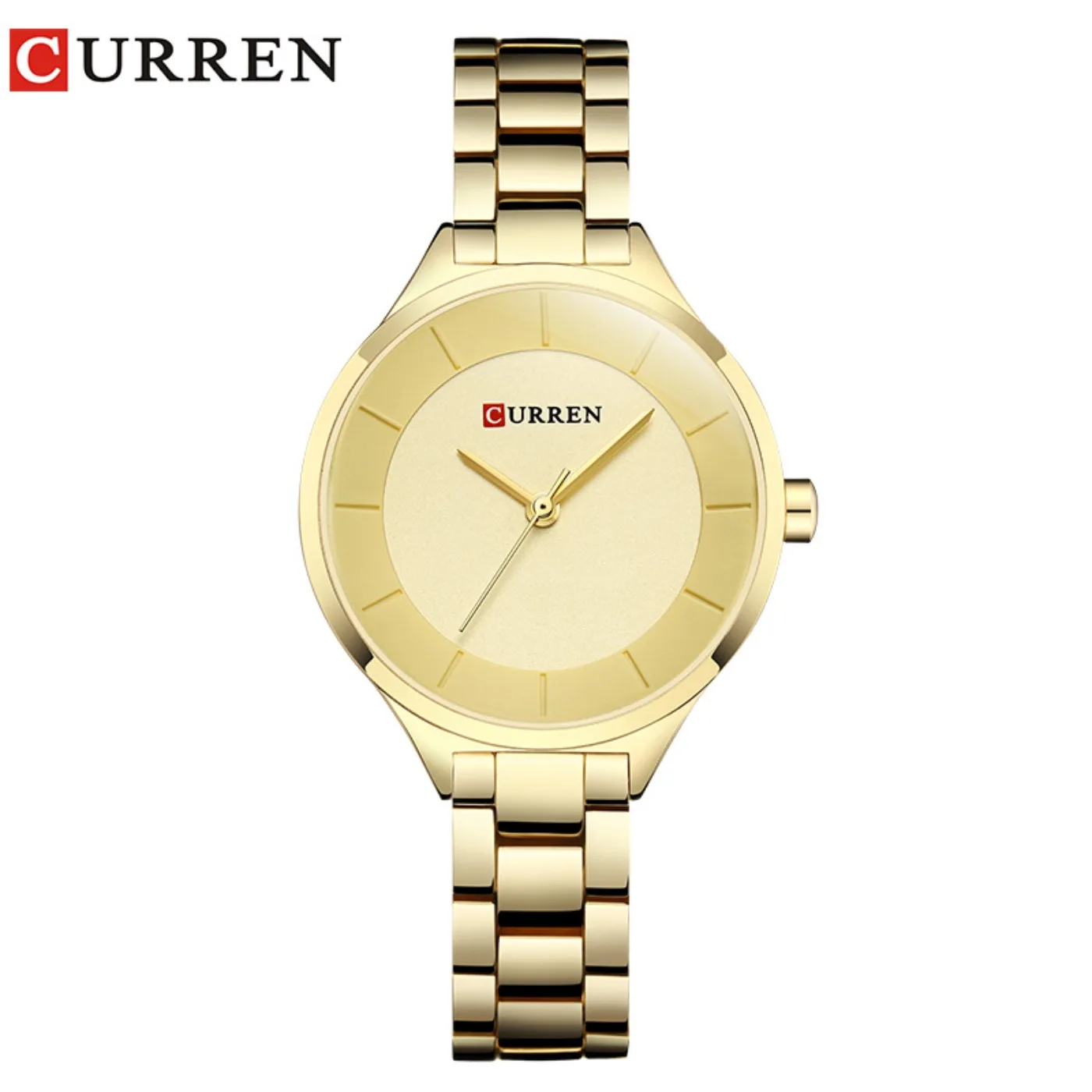 CURREN New Simple Women Bracelet Wrist Watches Light Extravagant Girls Fashion Geneva Quartz Clock Female Luxury Wristwatch 2017 view 4