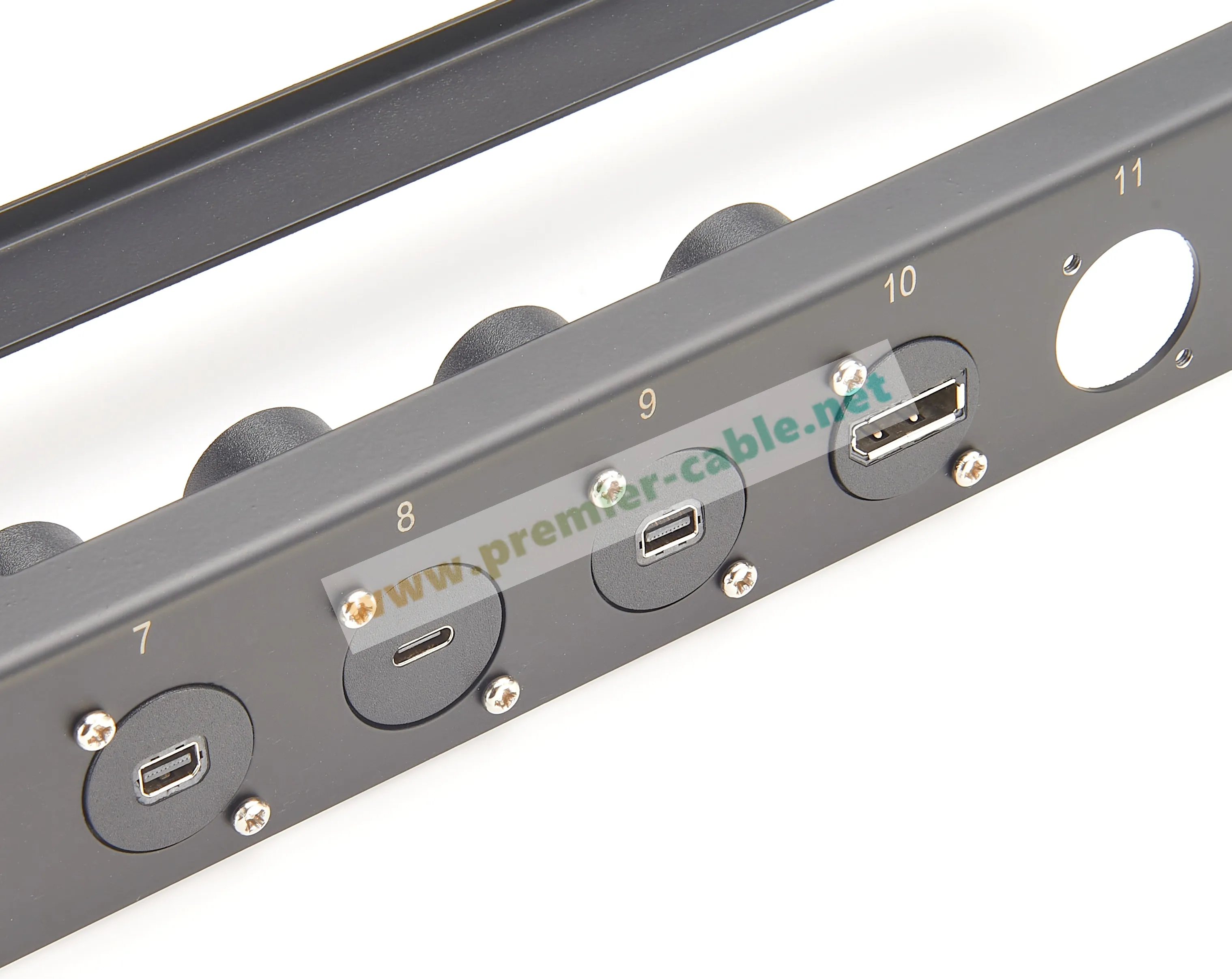 D-Typ DP zu Mini DP Durchgangsadapter 4K@60Hz Displayport 1.2 Buchse zu Buchse Gehäusemontage-Schottadapter für Monitore – Detail 6