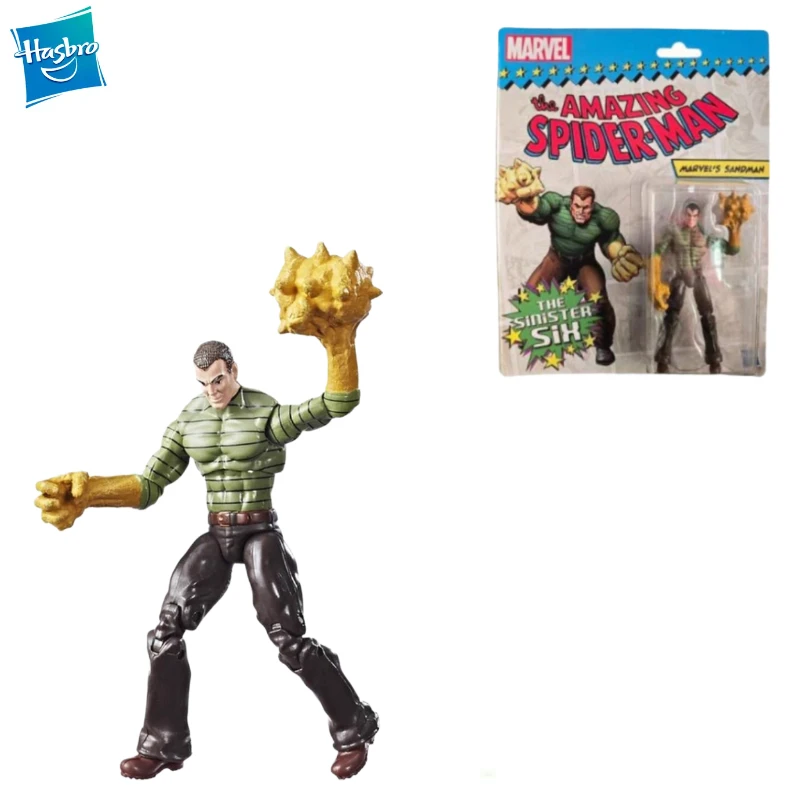 

Новая оригинальная фигурка Hasbro Marvel Legends Series MARVEL'S SANDMAN, модель, подарок, коллекционная игрушка для детей