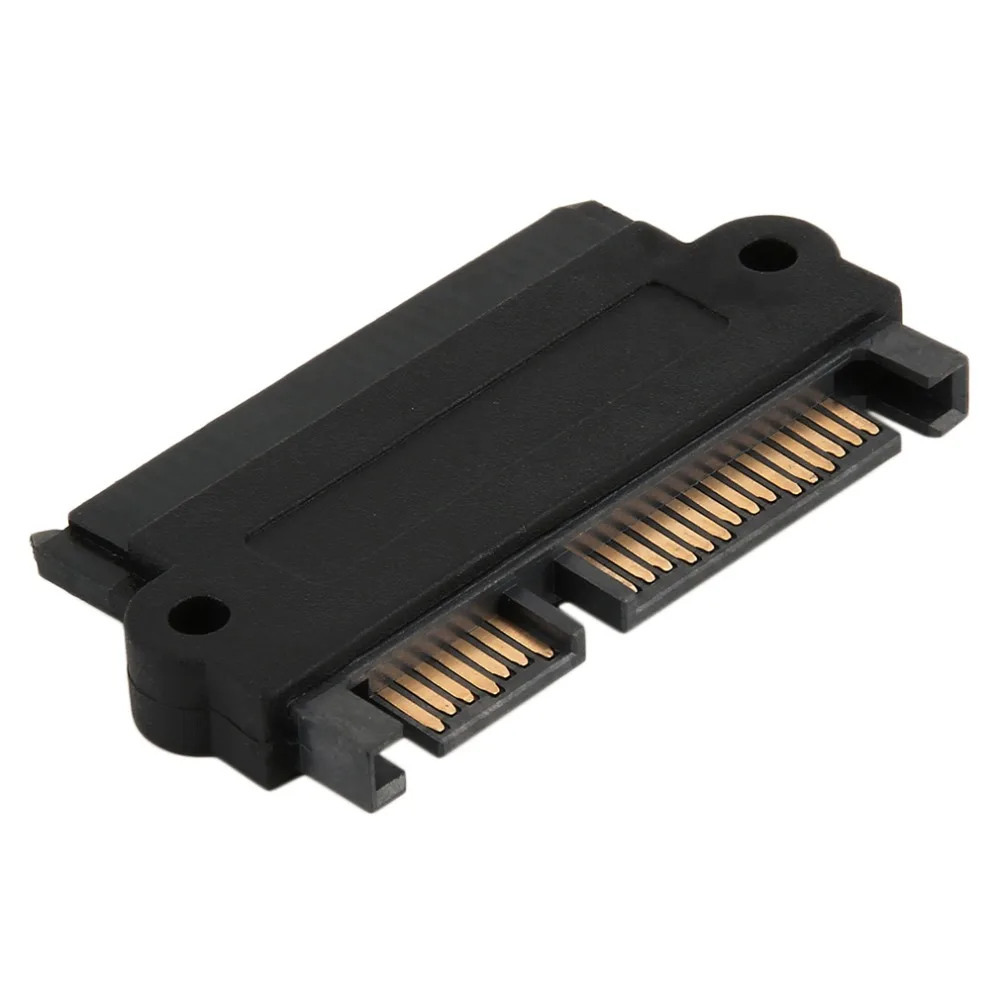 Adaptateur professionnel SFF-8482 SAS vers SATA, convertisseur d'angle de 180 degrés, tête droite, adapté à votre appareil, livraison directe, vente en gros