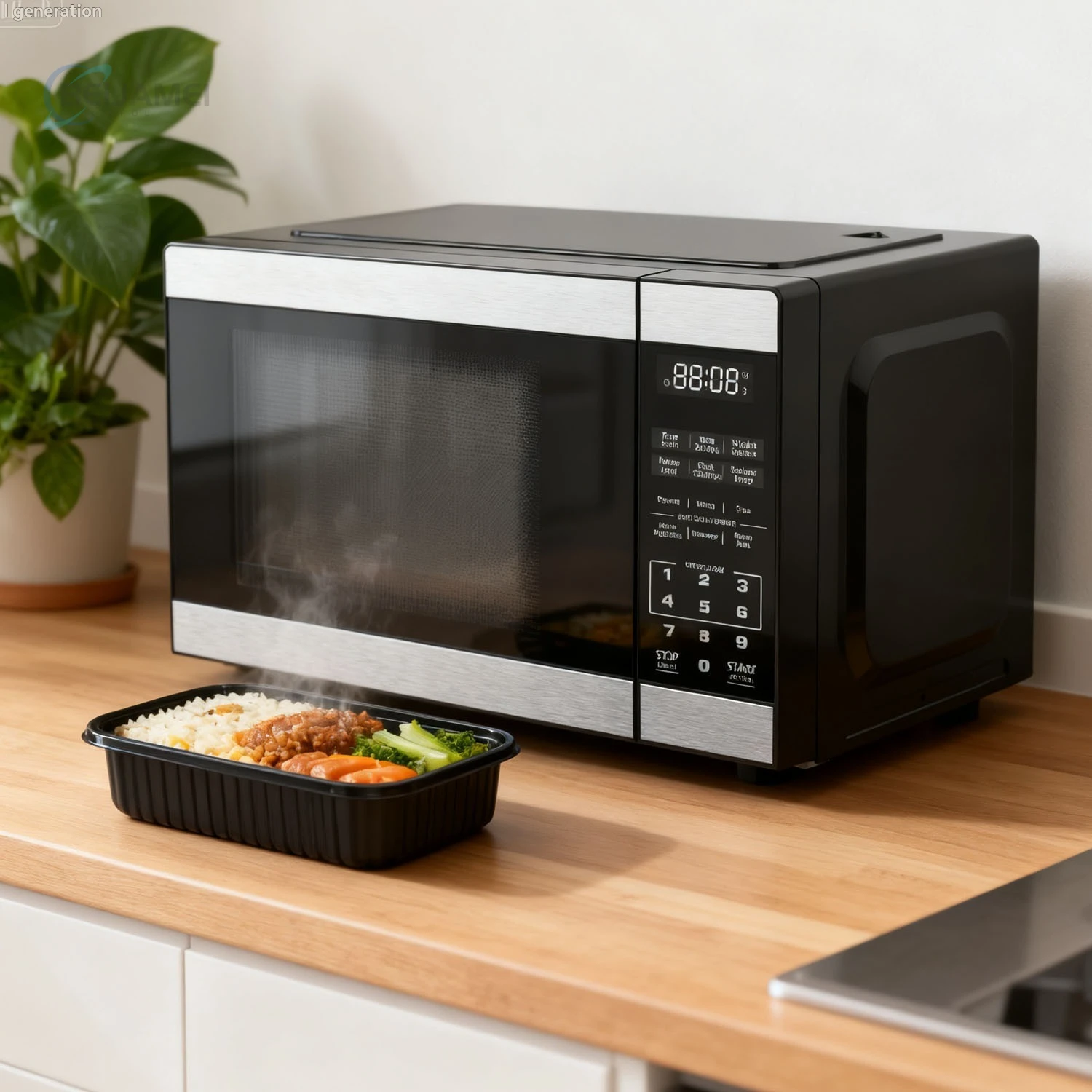Household Microwave Ovens Save Energy and Provide Even Heating