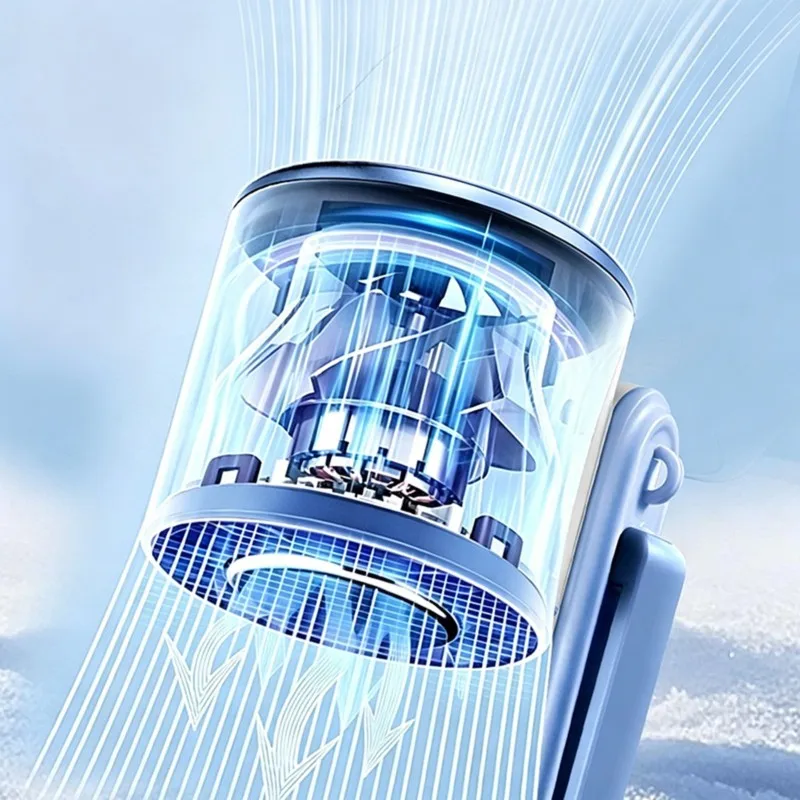 

A83G-Portable Handheld Fan With USB, High-Speed Quiet Cooling, 5 Speeds, 2000-4000Mah Battery