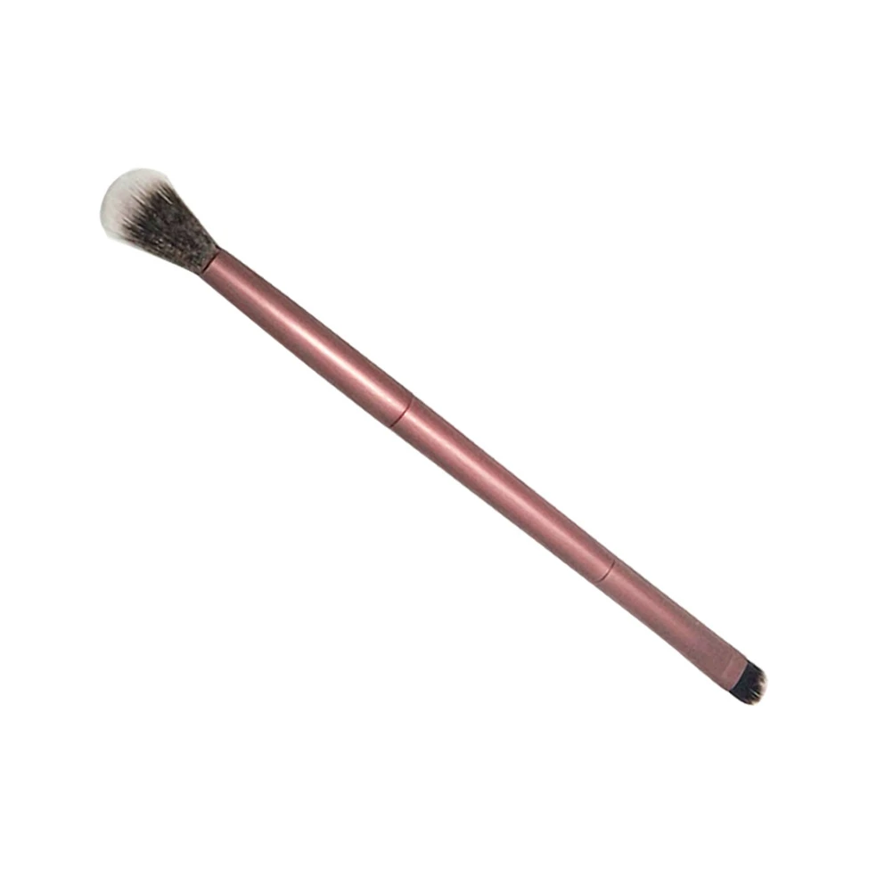 

Double Ended Makeup Brushes Professional Brushes for Woman Long Handle Premium Fiber Bristles Aluminum Comfortable Grip