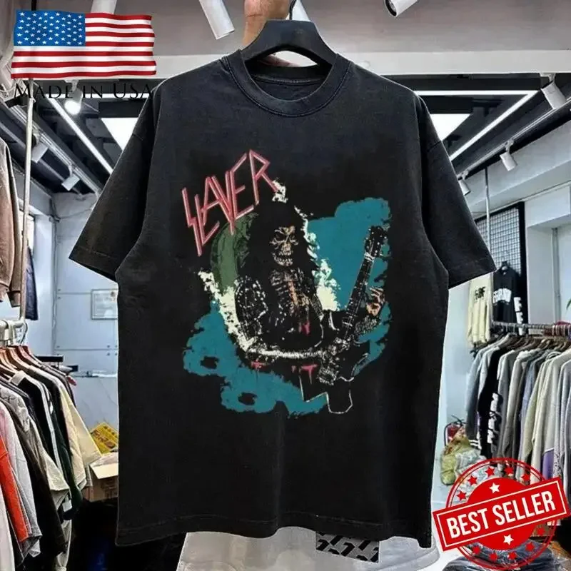 Slayer Heavy Metal Legend T Shirt Rock Band Tribute South of Heaven