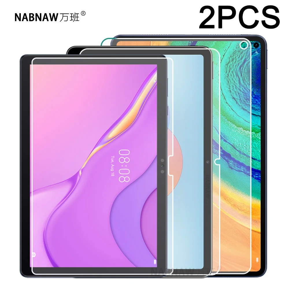 2PCS Scratch Proof Screen Protector Tempered Glass For Huawei MatePad Air 10.4 11 Pro 10.8 2023 2022 21 MediaPad T5 T3 T 10s T8