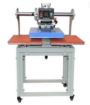 New Product 40*50 Double Station Semi-Automatic Electric Sublimation T Shirt Heat Press Machine 38*38