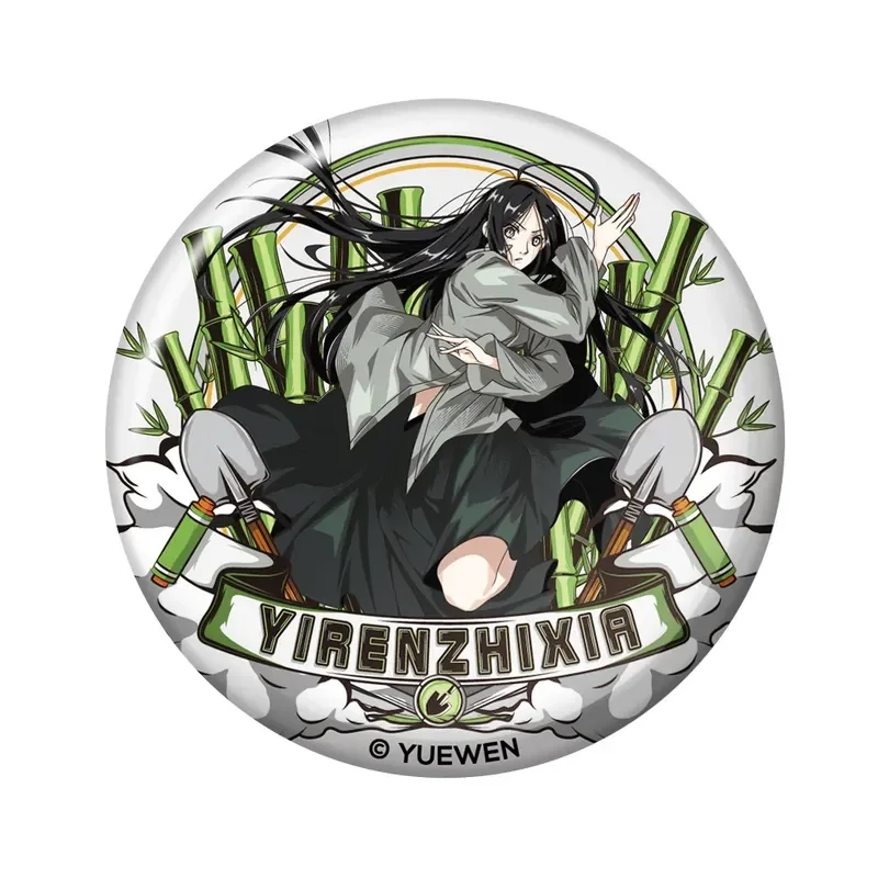The Outcast Pin Blind Box Distintivo posteriore Grana Barbecue Dolore Imballaggio Perni decorativi Regalo Gioco anime Cosplay Regalo da collezione
