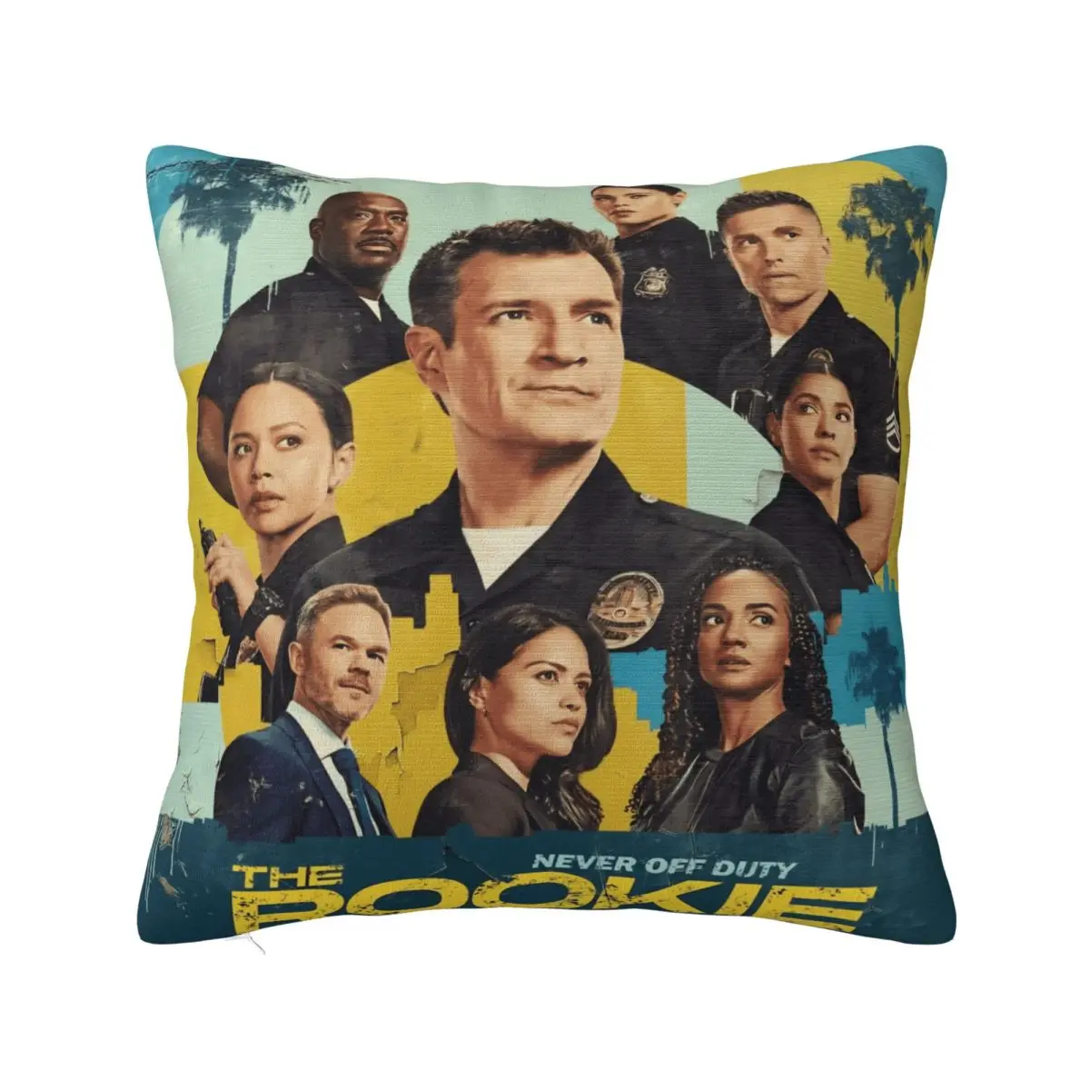 The Rookie Tv Show Pillow Cover Square Pillow Case Cushion Cover Novelty Custom Pillowcases For Wedding Party Home Decor