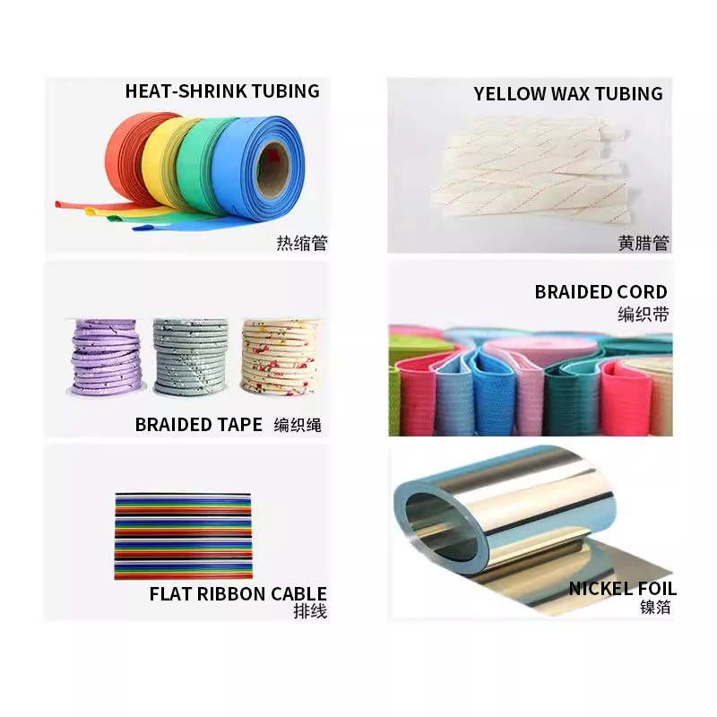 Fully Automatic Computerized Pipe Cutting Machine Intelligent Cutting Machine for Ear Loop Heat Shrink Tubing, Insulation Paper,