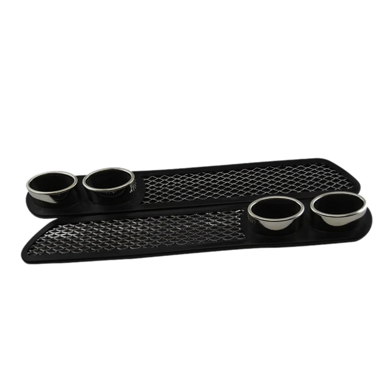 

2PCS Car Universal Exhaust Pipe Silencer Adhesive Tape Simulation Grid Double Exhaust Pipe Vent