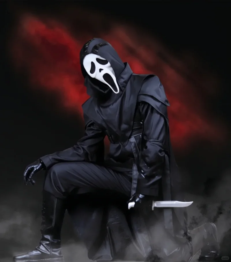 Рисунок 4 - Призрачное лицо, карнавальный костюм,