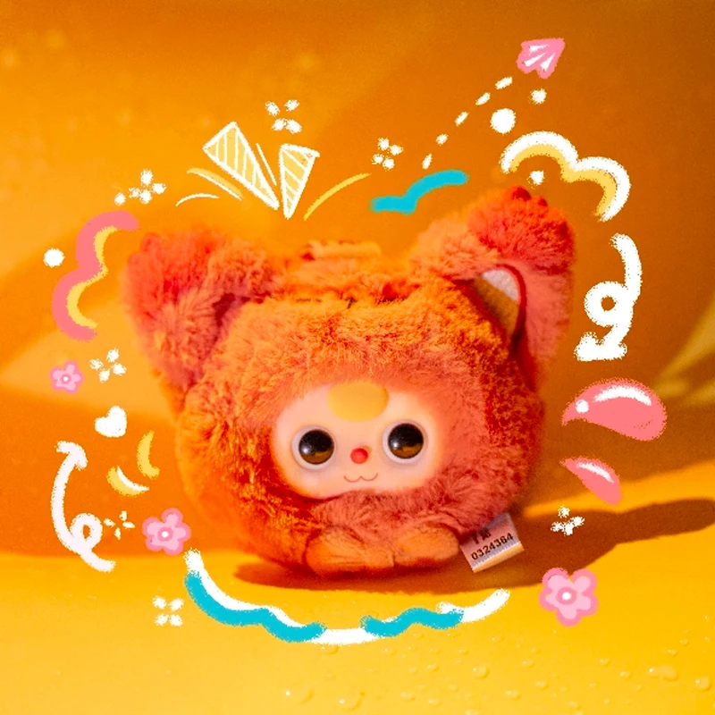 

Genuine Baby Three Mini Animal Head Series Blind Box Cute Pendant Collection Desktop Ornament Fashion Trend Gift Girl