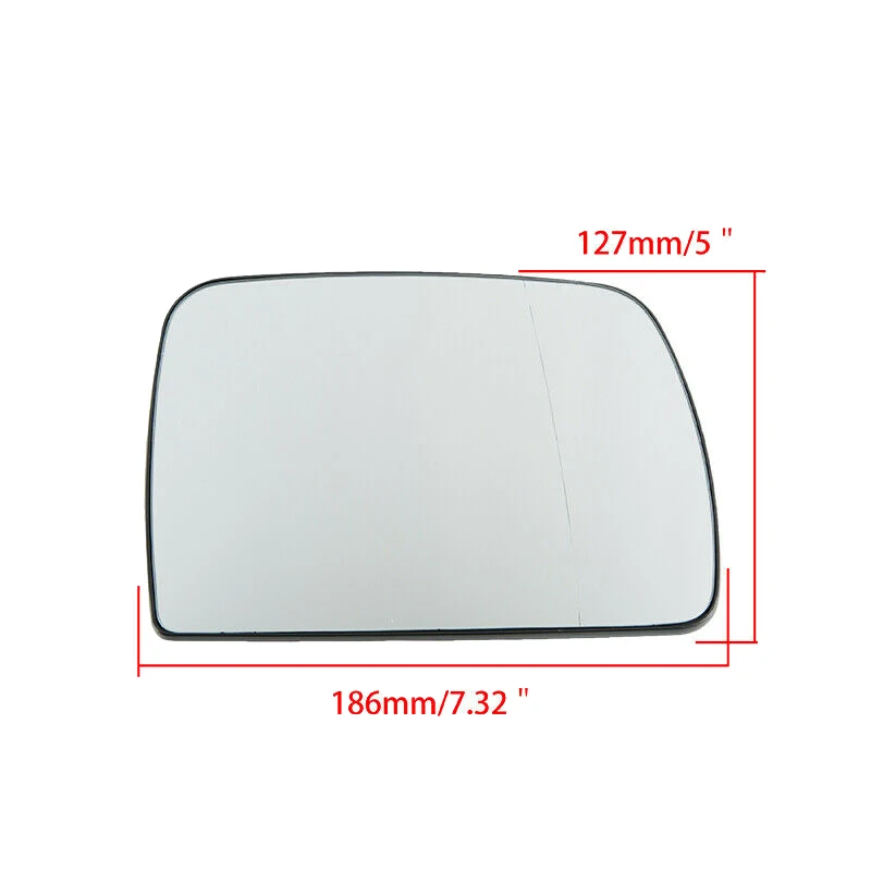 Wing Mirror Rearview Mirror Glass Heated For-BMW X5 E53 1999-2006