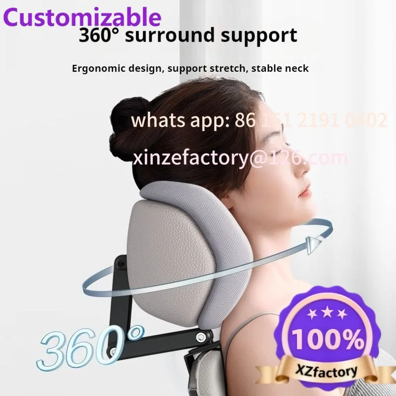 CustomizableAdjustable Support Cushion Work Home School Chair Head Chair Headrest Universal Ergonomic Office Chair Head Pillow