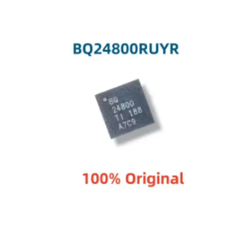 10PCS BQ24800RUYR SMBus Battery Charge Controller 1-4 Cell Li-ion Hybrid Boost Mode WQFN-28 4x4mm PMIC Charger IC Chip