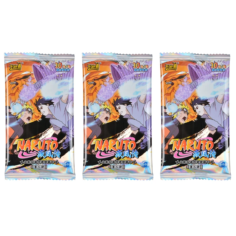 100% Original Unopened Genuine KAYOU  Naruto Card SP BP MR AR SE SLR SSR SR R Collection Cards For Adult Collectible Gifts