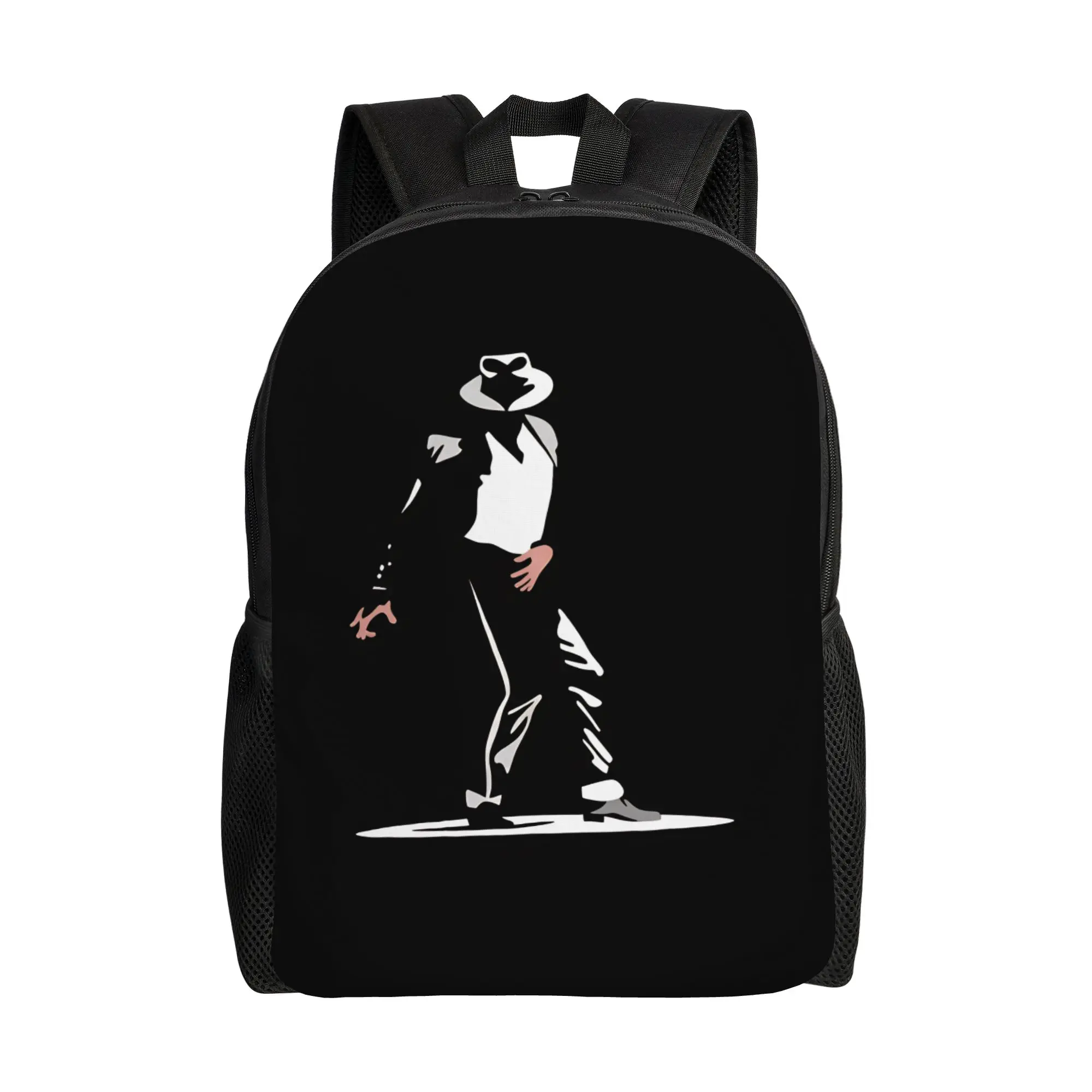 

Michael Jackson Musicians Singers Dancers Backpack Female Polyester Hiking Backpacks Large Kawaii School Bags Rucksack