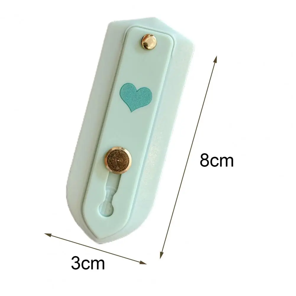 Soporte de agarre de dedo para teléfono, pulsera Universal autoadhesiva de silicona con forma de corazón para teléfono, soporte de anillo de empuje para escritorio