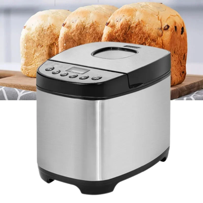 ZKCompact Automatic Bread Maker Gift Dough Machine Bread Maker Electric Bread Machine For Home Use  1.5Lb, 2.0Lb