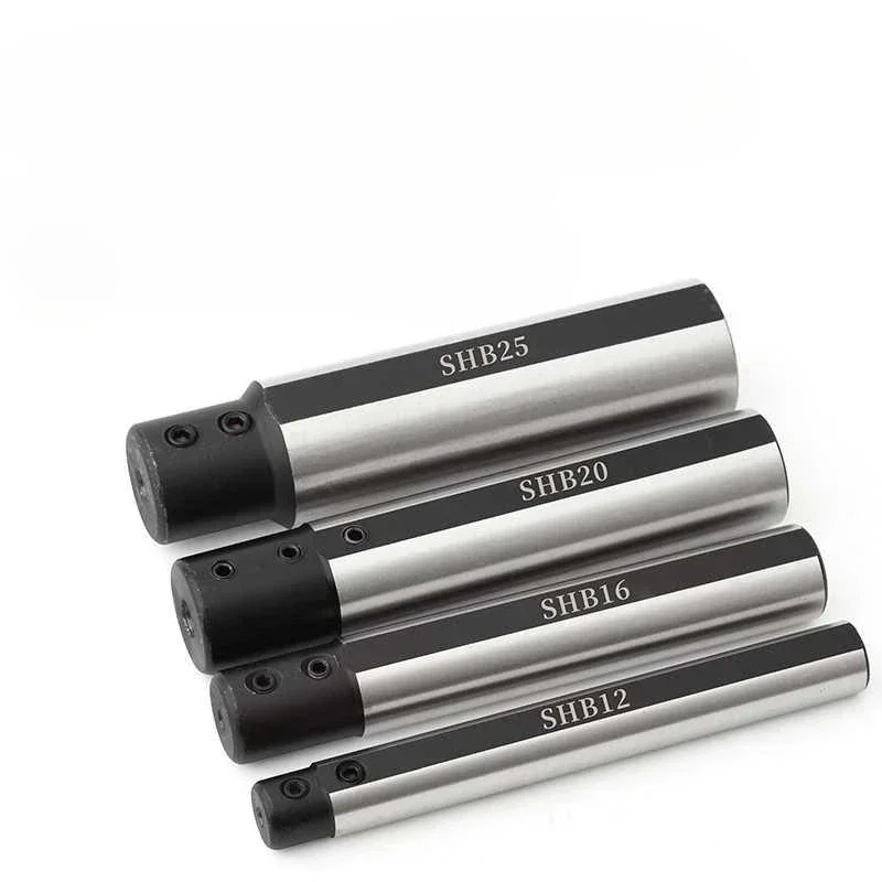 

Small Tungsten Steel Boring Tool Holder SHB12 SHB16 SHB20-2 3 4 5 6 7 Lathe Cutter Sleeve Cutting Small Diameter Holder