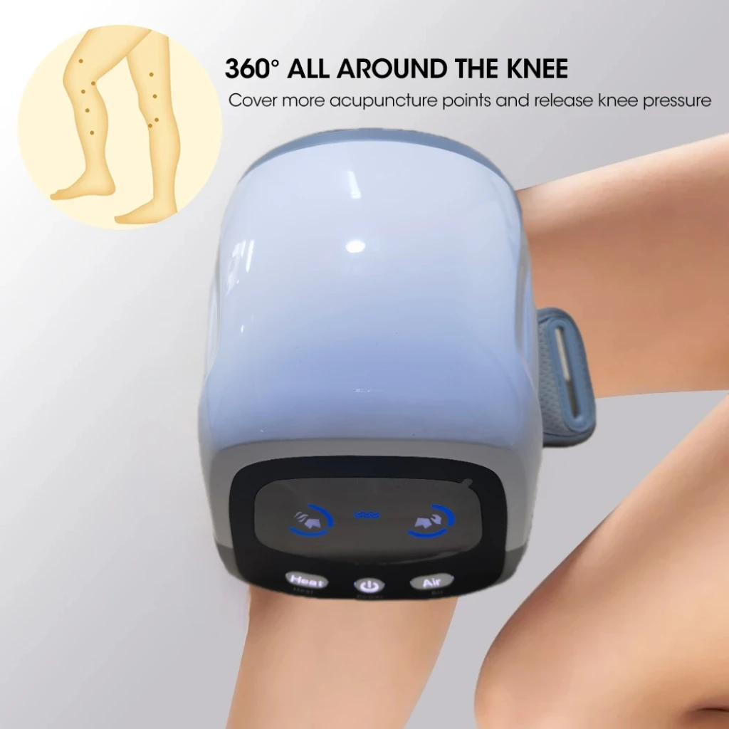 

Adjustable Kneecap Treasure Massager - Hot Compression & Vibration for Soothing Joint Pain in Knee, Elbow, Arm and Shoulder