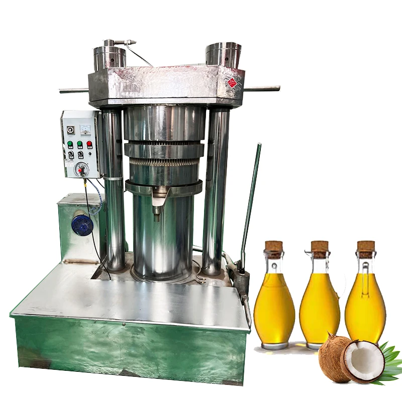 Cold Press Oil Machine Hydraulic Almond Sunflower Walnuts Peanut Sesame Oil Press Machine