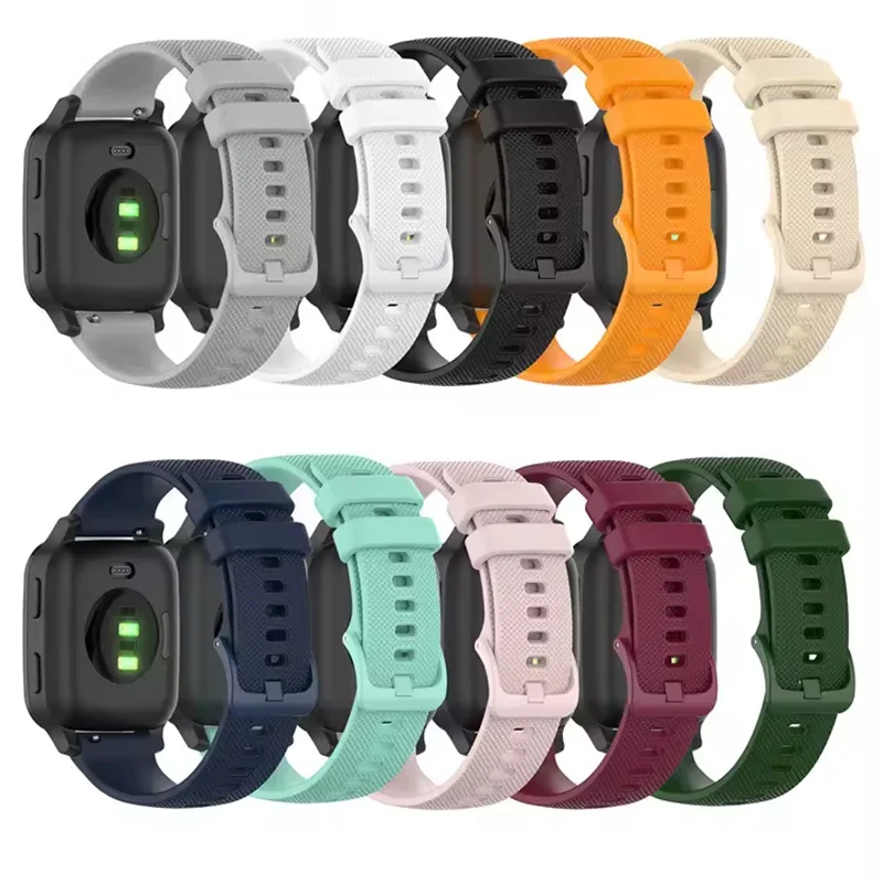 سيليكون 18 20 22 مللي متر حزام الساعات ل Garmin Forerunner 265 265S 255S 255 Vivoactive 3 4 حزام معصمه ل Garmin Venu 2 الفرقة